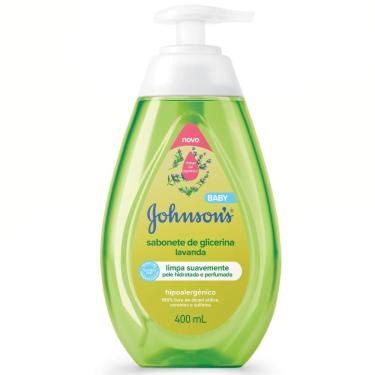 Imagem de Sabonete de Glicerina Infantil Liquido Johnson`s Baby Lavanda 400ml
