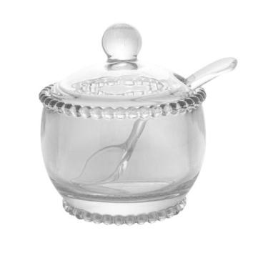 Imagem de Coleção Pearl - Açucareiro (200 g) Cristal - Wolff, Cristal