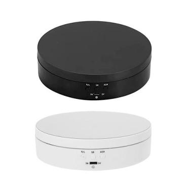 Imagem de Expositor Giratório Elétrico USB Pilha Para Vitrine de Produtos e Estú