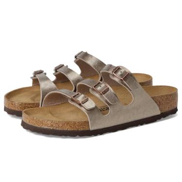 Imagem de Birkenstock Sandália feminina Florida Birko-Flor-Graceful, Cinzento-acastan, 8-8.5