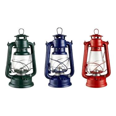 Imagem de Lampião A Querosene Grande Retro Vintage Antigo Pesca Verde