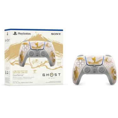 Imagem de DualSense Controle Ghost of Yōtei Gold Limited Edition - PS5
