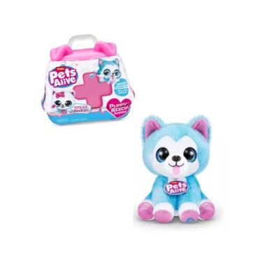 Imagem de Pelúcia Pets Alive Puppy Rescue Surprise Fala e Repete - Candide