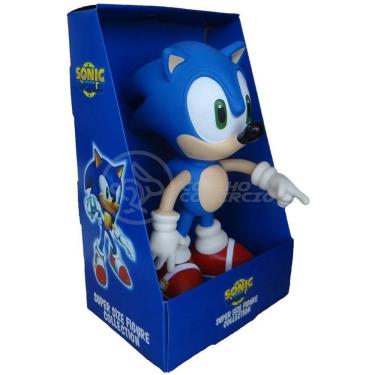 Imagem de Boneco Action Figure Sonic Grande Super Size - 23Cm - Sonic