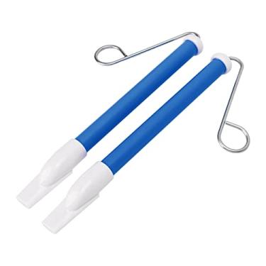 Imagem de SPYMINNPOO Crianças Slide Apito Abs Metal Seguro Simples Jogar Crianças Instrumento de Música, Presentes Alegres para Pessoas (Azul)