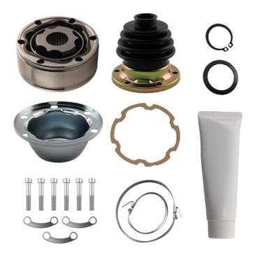 Imagem de maXpeedingrods Front Drive Shaft CV Joint Rebuild Kit for Jeep Liberty 2002-2007 Grand Cherokee 1999-2004 Replace# 52099497AD 52111591AB