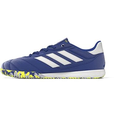 Imagem de adidas Copa Gloro T nis para ambientes internos, Azul, branco, amarelo seguro, 38 BR