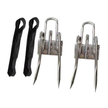 Imagem de KAIYUEMAOYI Grampões para Escalada em árvores, Equipamento Profissional para Arboristas, Fáceis de Instalar, Sapatos com Garras de Gato, Ferragens