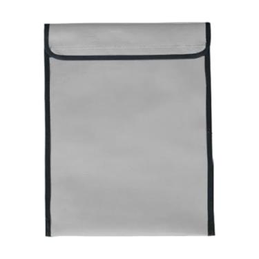 Imagem de RNXRZANK Bolsa para Documentos à Prova de Fogo, Impermeável E Versátil, Ideal para Viagens de Negócios E Como Presente. Prática E Segura, Perfeita para Guardar, 28 Cmx38 Cm