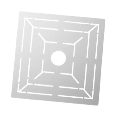 Imagem de RNXRZANK Régua de Medição para Ralos de Piso, Ferramenta de Posicionamento para Azulejos, Ideal para Acessórios de Banheiro E Marcenaria. Instalação de, 30cmx30cm