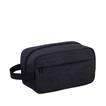 Imagem de HFLYJPYW Bolsa de Higiene Pessoal para Homens, Organizador de Higiene Pessoal de Viagem Kit de Dopp Resistente à Água Bolsa de Barbear para Acessórios de Higiene Pessoal, Essenciais de Porta de Banho