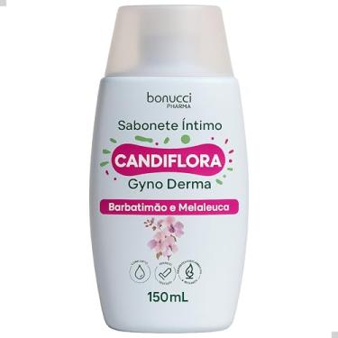 Imagem de Candiflora Gyno Derma Sabonete Íntimo Feminino 150 ml Com Barbatimão e Melaleuca Higiene Suave e Frescor Diário