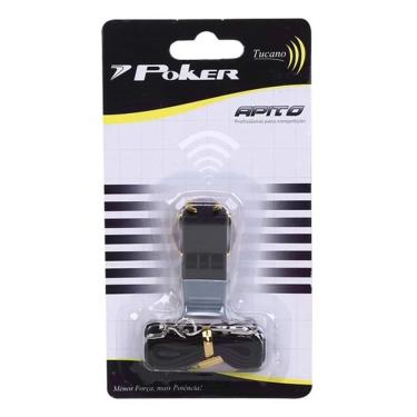 Imagem de Apito Poker Profissional Tucano Com Aneleira Bocal