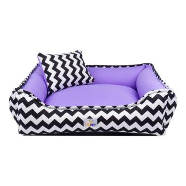 Imagem de Caminha Pet Cama Cachorro e Gato Pequeno Medio e Grande Anti Friagem L