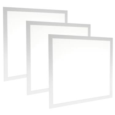 Imagem de Painel Plafon Led Quadrado Embutir 48W 62x62cm / Slim Branco Frio 6500k Branco Neutro 4000k (3, Branco Frio)