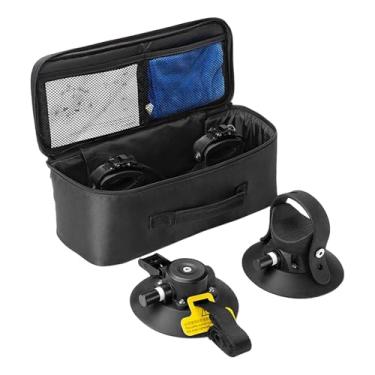 Imagem de Aymzbd Suporte para Bicicletas com Ventosa para O Teto Do Carro, Suporte Premium Prático E Robusto Feito de Liga de Alumínio com Bolsa de Armazenamento.