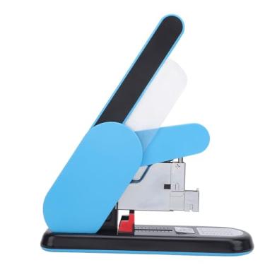 Imagem de WALFRONT Grampeador de Mesa Resistente, Grande Grampeador de Escritório Comercial, Capacidade de 190 Folhas, Ajustável, Fácil Remoção de Grampos