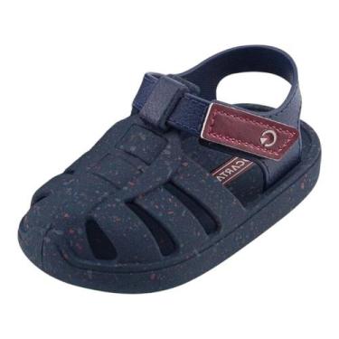 Imagem de Sandalia Papete Infantil Menino Conforto Leve Cartago Oslo - Cartago K