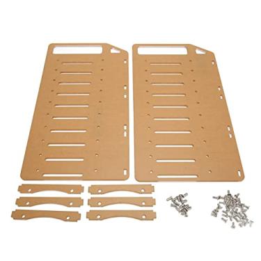 Imagem de Estink Suporte DIY para Disco Rígido, Rack Multinível Acrílico para HD Com Kit de Parafusos de Montagem e Furos Precisos, para Disco Rígido de 3.5 Polegadas e Ventoinhas de 8cm (10 Camadas)