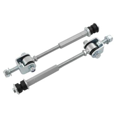 Imagem de maXpeedingrods Adjustable Sway Bar End Link Kit for Chevy Silverado/GMC Sierra 1500 2500 3500 HD 1999-2016, for Suburban 1500/Tahoe/Avalanche, for 4-6” Lifted