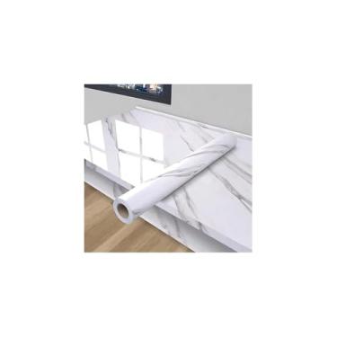 Imagem de Papel de Parede Adesivo PVC Estampa Tela Cinza, 5 Metros x 60cm, Impermeável, Autoadesivo, para Decoração de Ambientes