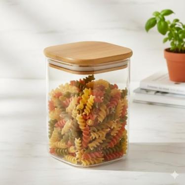 Imagem de Pote Hermético Vidro Borossilicato 550ml Tampa