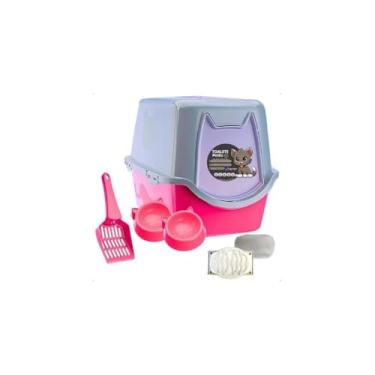 Imagem de Cortina de Box Lisboa, PVC Impermeável, 138x198cm, Estampa Lisboa, com Ilhós Reforçado