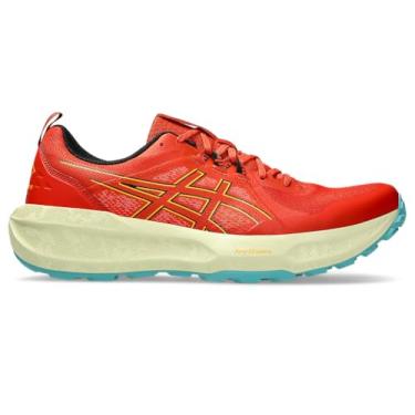 Imagem de ASICS Tênis masculino de cano baixo, Argila vermelha preta, 44