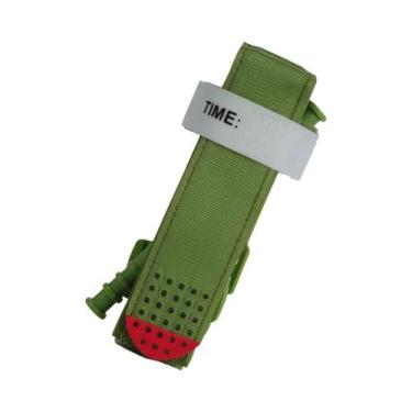 Imagem de Torniquete Tático Militar CAT Para Sobrevivência Em Combate Ao Ar Livr