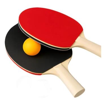 Imagem de Kit Tênis de Mesa Oasis OIF-7000 2 Raquetes + 3 Bolinhas Ping Pong