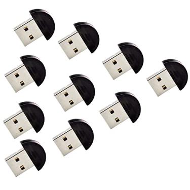 Imagem de 10 pçs Mini USB2.0 Sem Fio Bluetooth V2.0 Dongle Adaptador LED Indicação de Luz de Trabalho para Laptop PC para EDR Win Xp Win7 8
