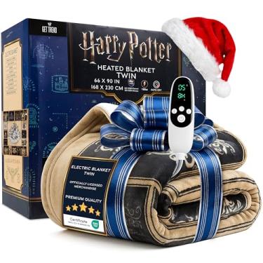 Imagem de Get Trend Cobertor elétrico Harry Potter (Multi Harry Potter, Twin EUA)