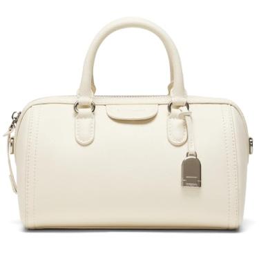 Imagem de LA FESTIN Bolsas de couro transversais para mulheres - Mini moderna para meninas, ideal para viagens ao ar livre, Creme de coco