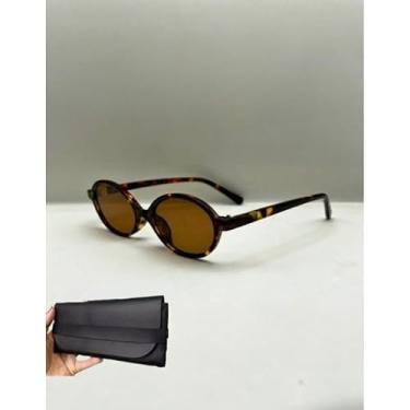 Imagem de Óculos de sol unissex leves e elegantes com proteção solar UV400 e designs modernos para homens e mulheres (Oncinha)
