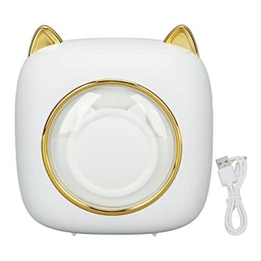 Imagem de TOPINCN Mini Impressora Portátil, Impressora Térmica Bluetoothes Com Alta Resolução de 200DPI e Bateria Recarregável, para Dispositivos que Imprimem Etiquetas de Notas de Códigos QR (Branca)