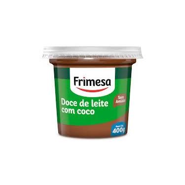 Imagem de Doce De Leite Pastoso Com Coco 400g Pote Frimesa