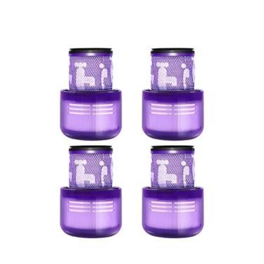 Imagem de Filtros de vácuo, compatíveis com Dyson V11 Absolute/V11 Animal/V11 Fluffy/V11 Torque Drive/V11 Complete Pro/V15 Detect(4 peças)