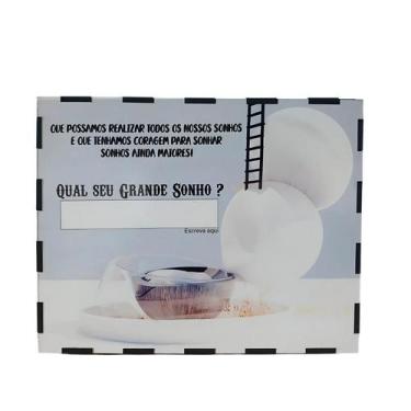 Imagem de Cofre Desafio Realizar Sonhos Junte 15 Mil Em Mdf Cofrinho - Coleção T