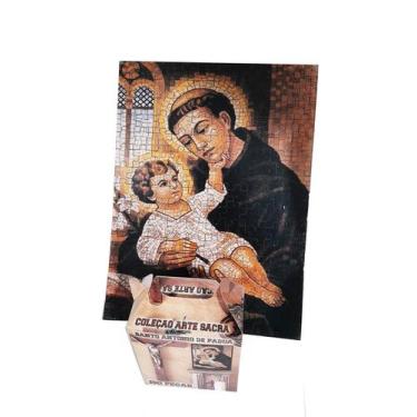 Imagem de Quebra-cabeça arte religiosa Santo Antônio de Pádua 150 pçs - Coleção 
