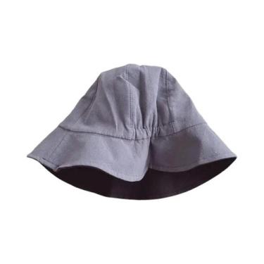 Imagem de Boné De Pescador Listrado Com Cadarço Para Meninos E Meninas, Chapéu C