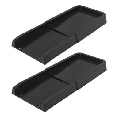 Imagem de TOPINCN Extensão de Calha de Chuva, Extensões de Calha para Drenagem de água, Bandejas de Drenagem de Bico Fixáveis (BLACK)