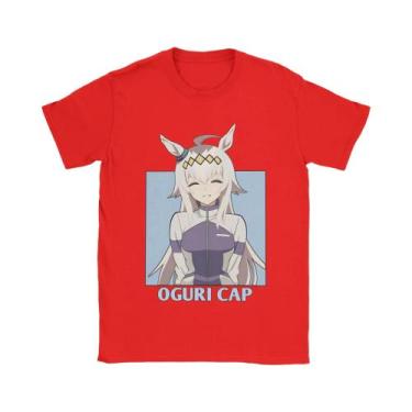 Imagem de Camisetas Unissex De Algodão Com Gola Redonda E Manga Curta Kawaii Ani