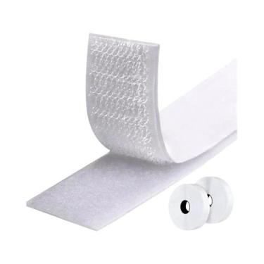 Imagem de Fita Mágica Autoadesiva Branca 1/3/5M, Fita De tiras autocolantes De N