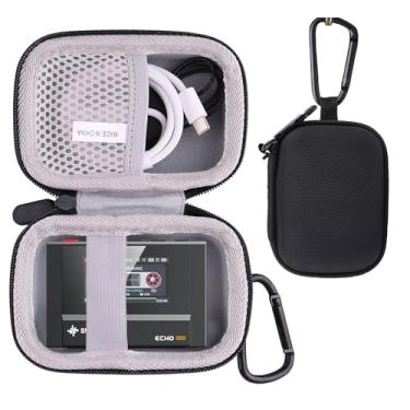 Imagem de WAIYUCN Estojo rígido compatível com SnowSky/FiiO Echo MINI HiFi Bluetooth MP3 Player capa protetora (preto)