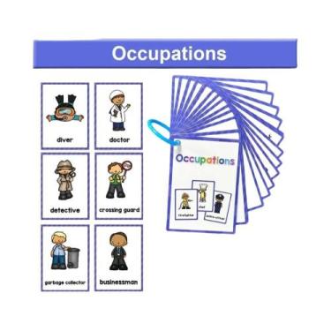 Imagem de Cartões De Vocabulário Para Aprendizagem De Inglês Montessori Para Cri