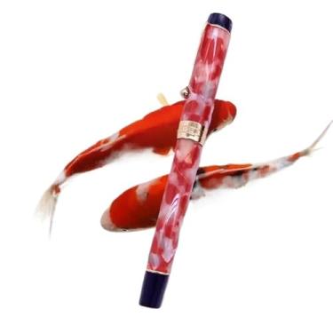 Imagem de XMKT Caneta-tinteiro clássica dourada com clipe de flecha para escrever canetas executivas de luxo M/F/EF Nib Artigos de papelaria de escritório (02, M (0,7-1,0 mm))