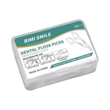 Imagem de Palitos De Dente Descartáveis De Alta Tensão Com Fio Dental Integrado,