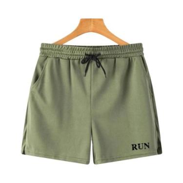 Imagem de Bermudas De Corrida Masculinas De Verão, Casuais, Para Esportes, Praia