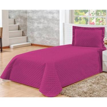 Imagem de Cobre Leito Solteiro Colcha Elegance 2 Peças Matelado - Girassol Enxov