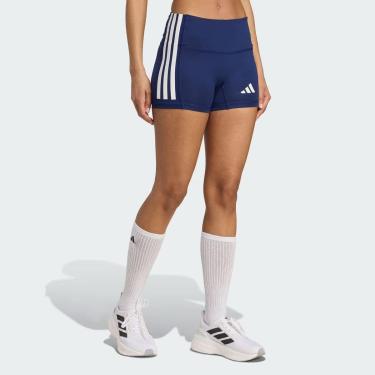 Imagem de Shorts Adidas 4in VB Performance 3S Feminino Azul Marinho-Feminino